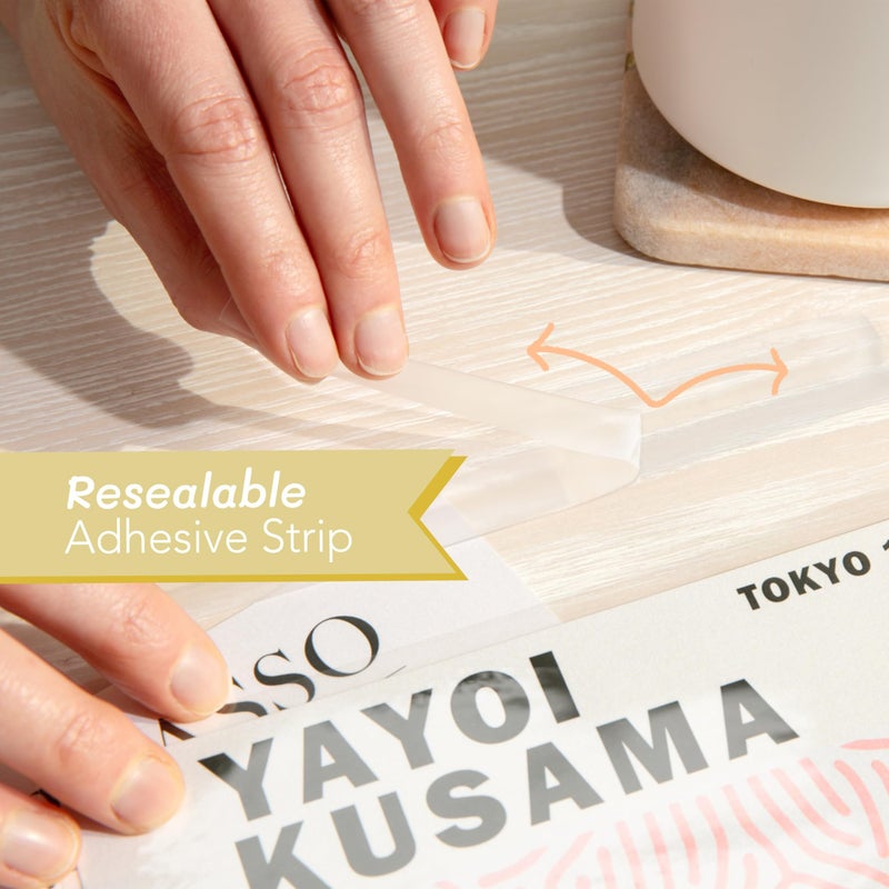 Pack It Chic - 8    X 10    (200 Pack) Clear Resealable Cello Poly Bags - Fits 8X10 Prints, Photos, Artwork - Self Seal - Image 4